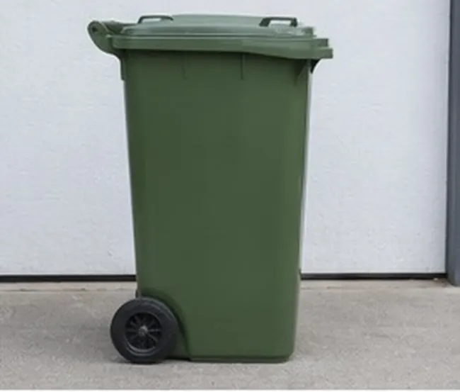 240 litre green garden bin