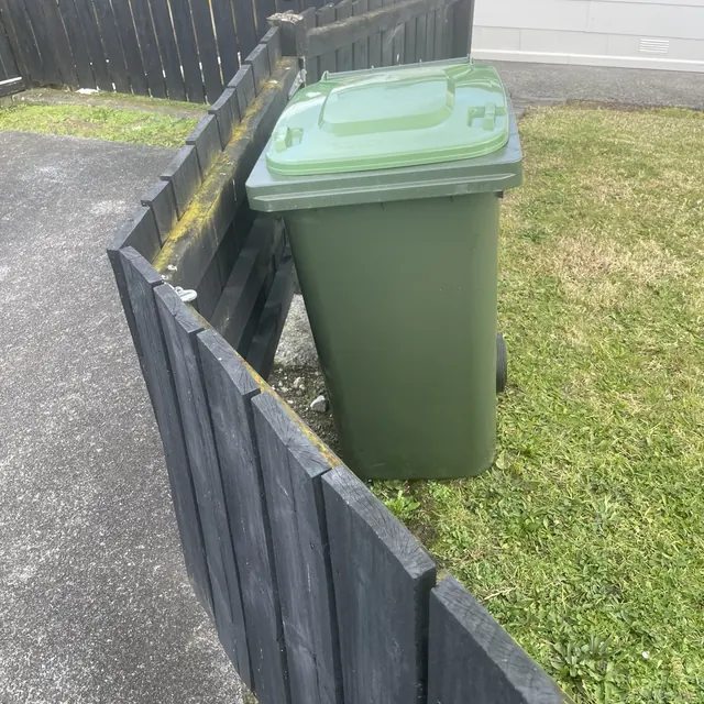 Garden bin delivered to a South & East Auckland home